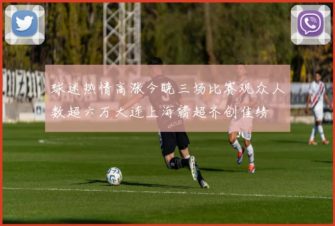 球迷热情高涨今晚三场比赛观众人数超六万大连上海赣超齐创佳绩